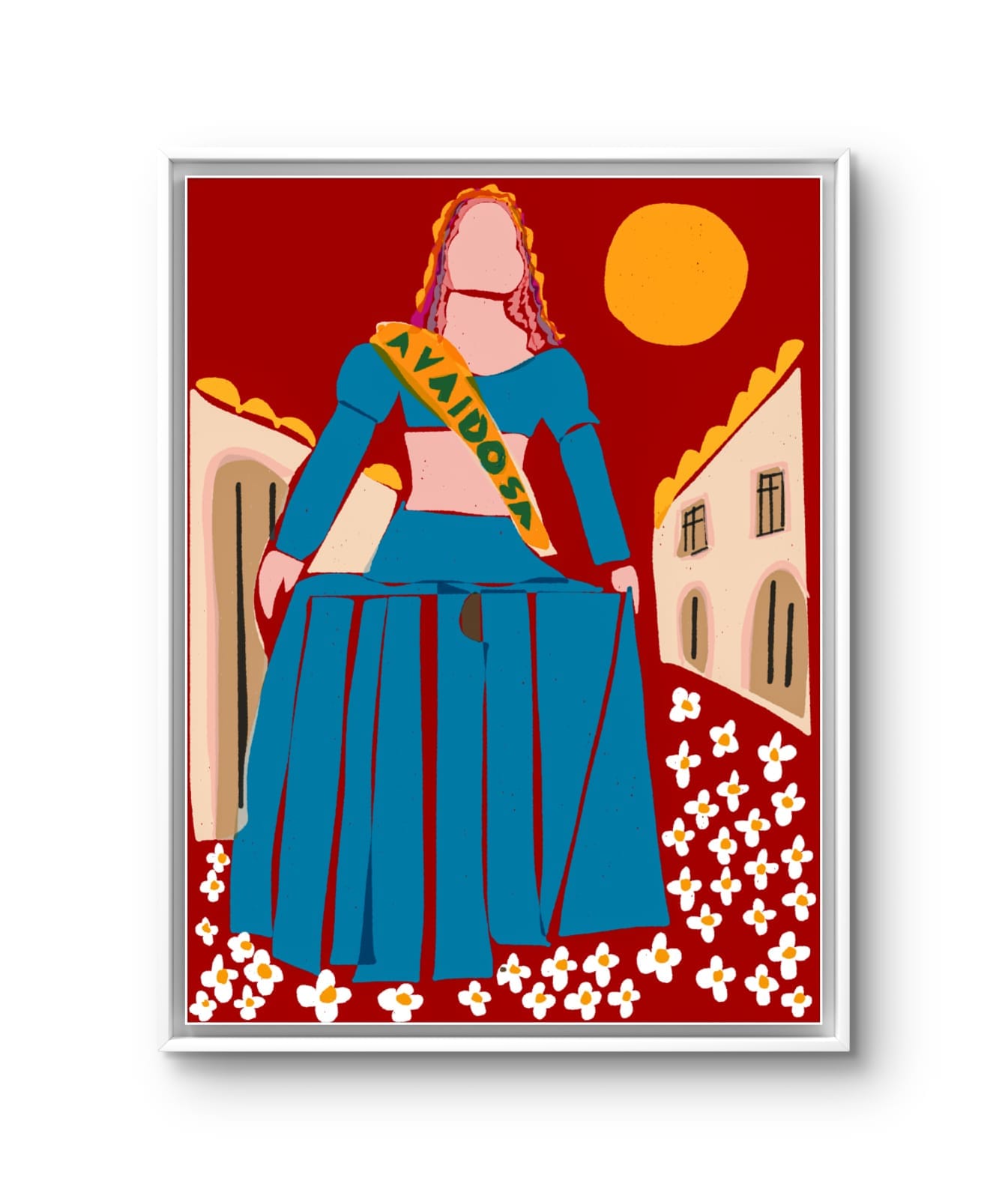 Gravura A Vaidosa de Olinda