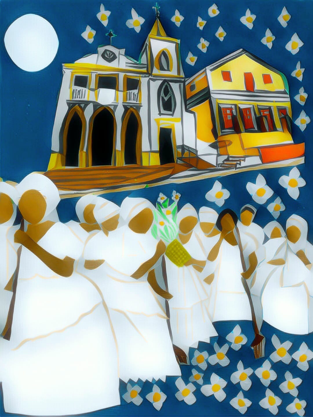 Gravura Águas de Oxalá