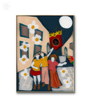 Gravura Cortejo Real de Maracatu