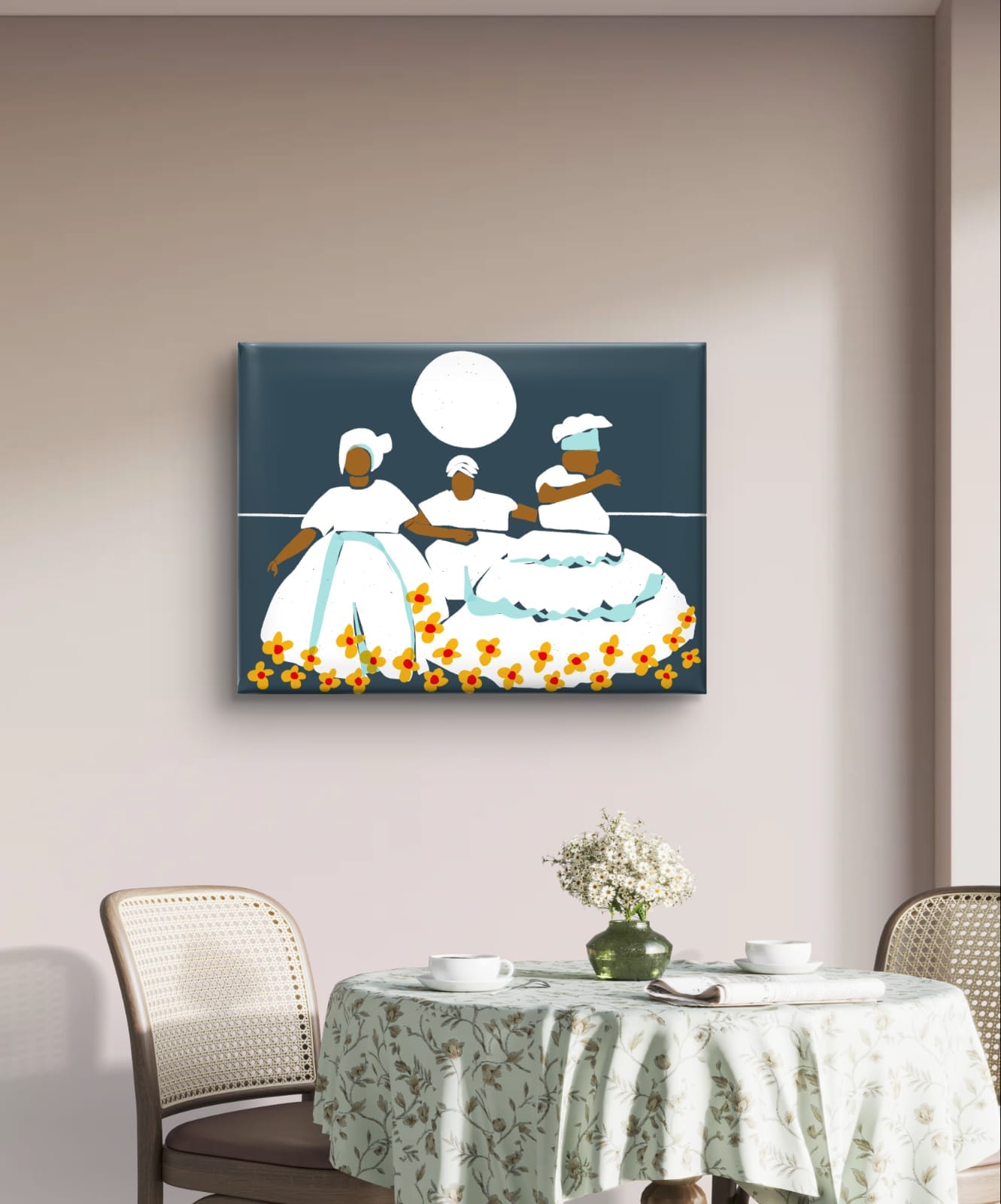 Gravura Dança para Lua