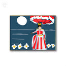 Gravura Dona Santa do Maracatu