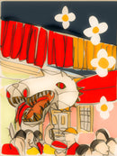 Gravura Dragão do Eu Acho é Pouco