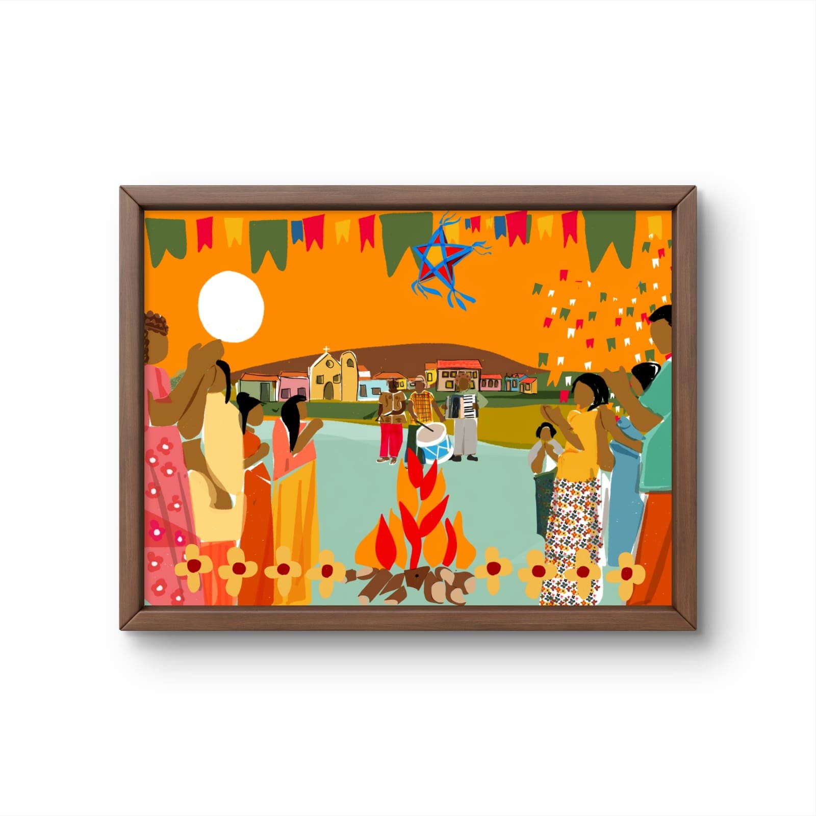 Gravura Festas Juninas