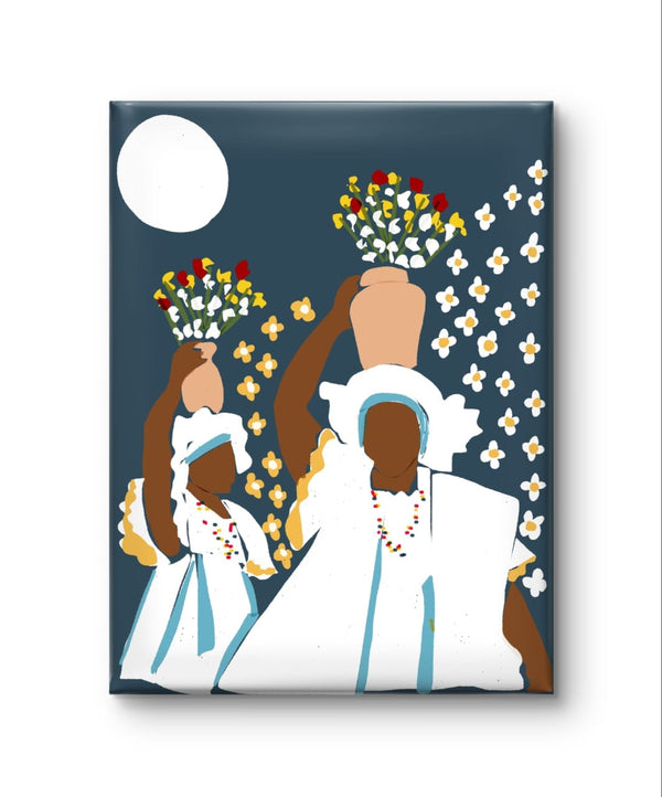 Gravura Flores de Rituais