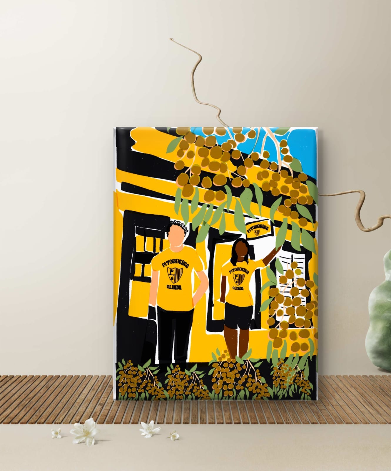 Gravura Folia da Pitombeira