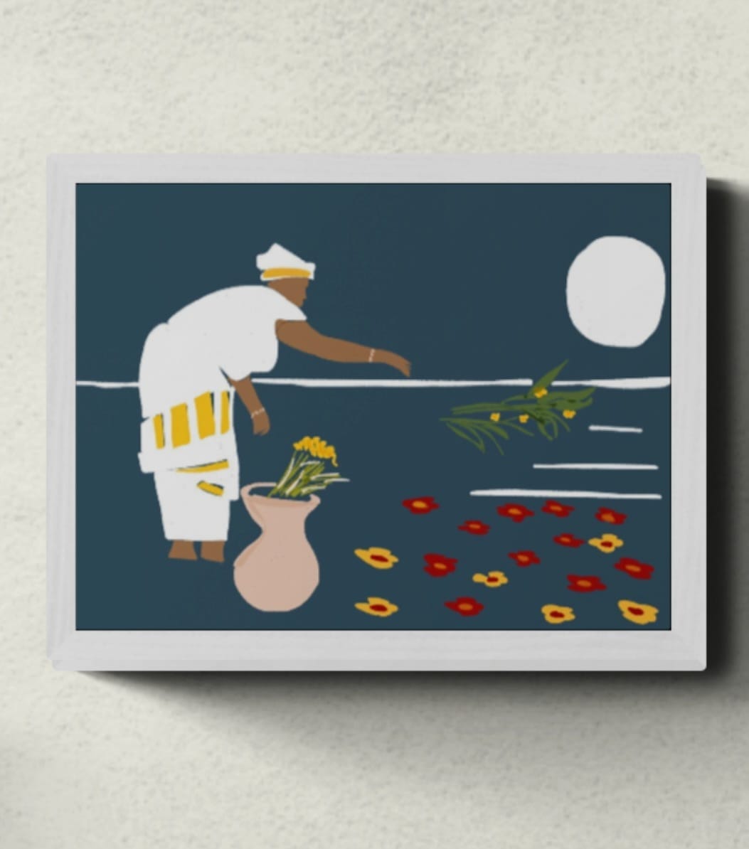 Gravura Gestos de Fé 1