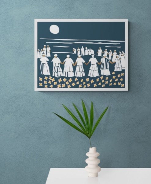 Gravura Gestos de Fé 10