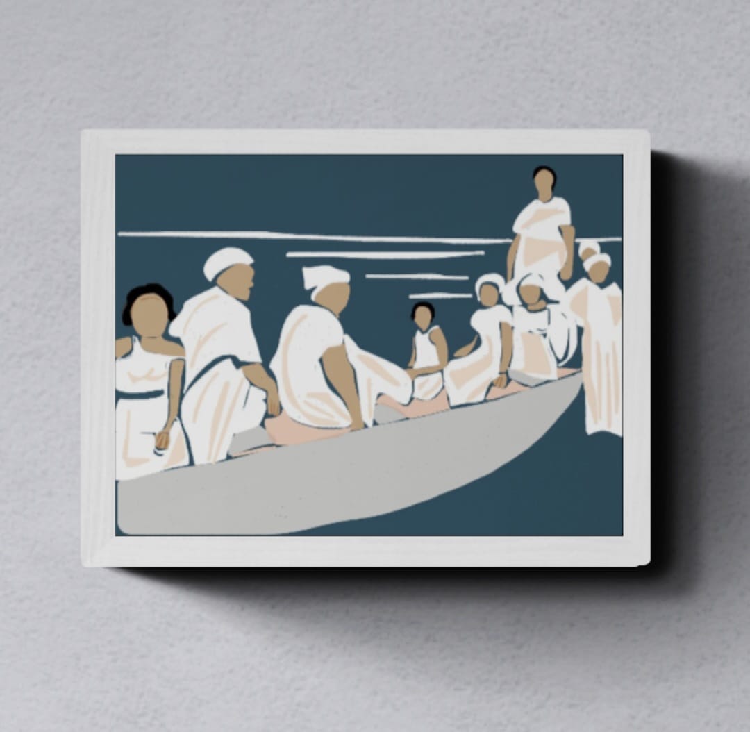 Gravura Gestos de Fé 6