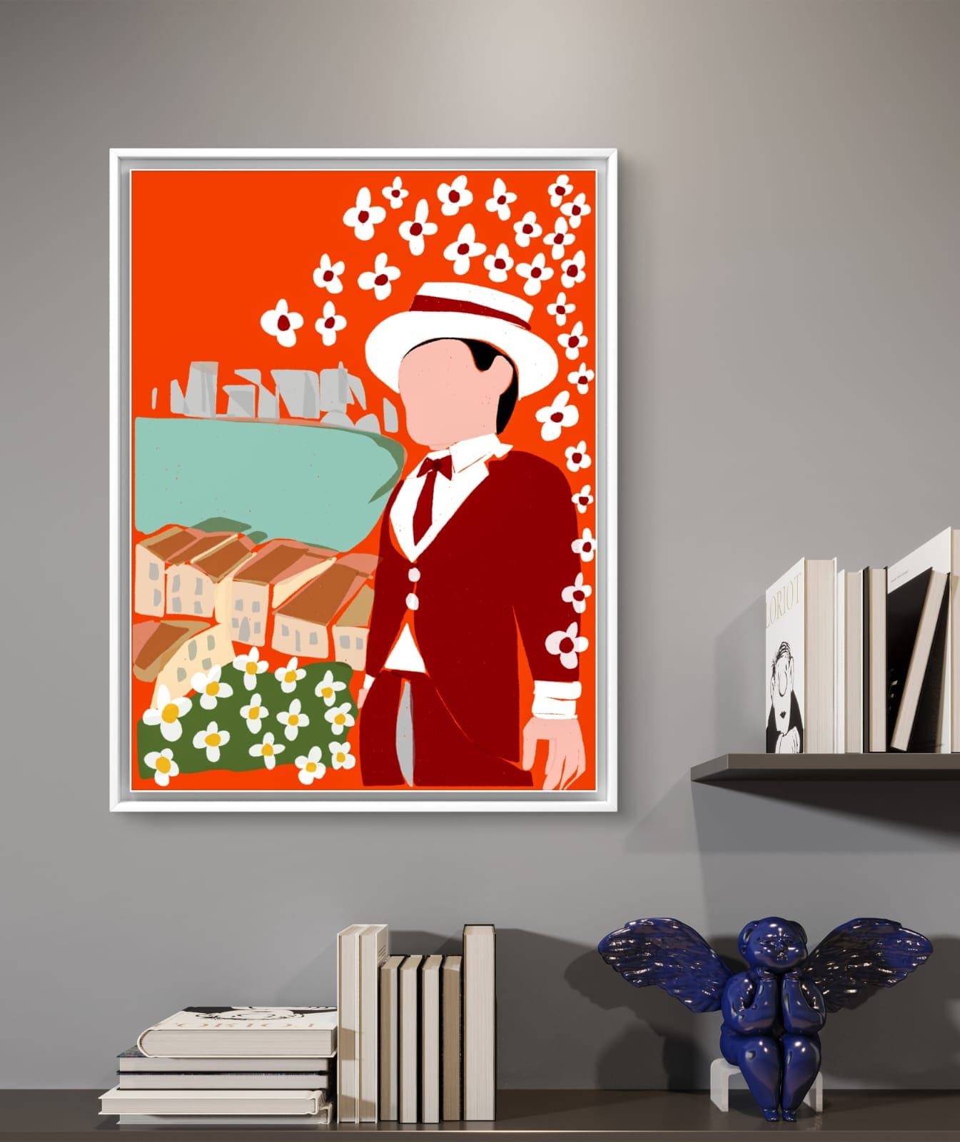 Gravura Menino da Tarde