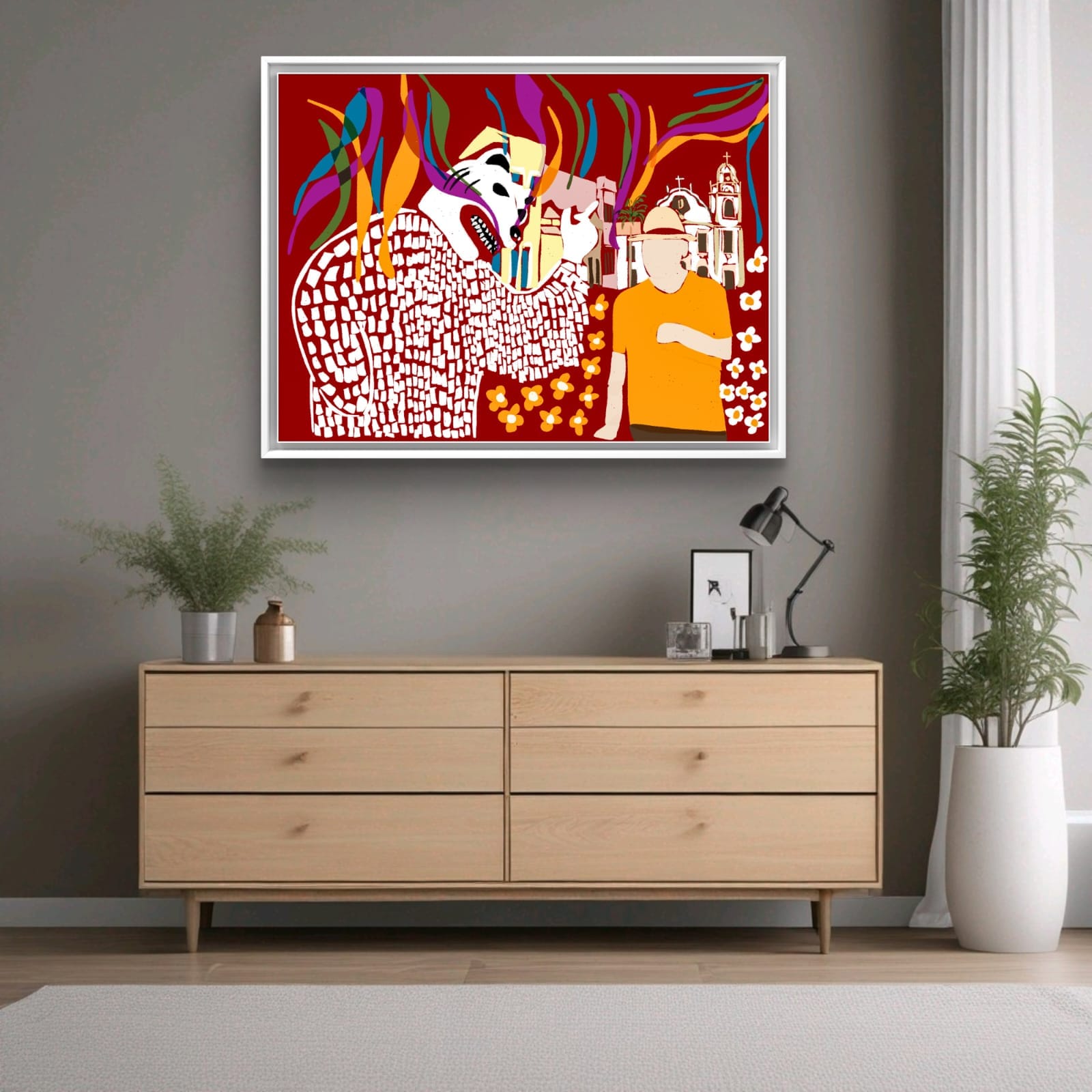 Gravura O Urso de Olinda