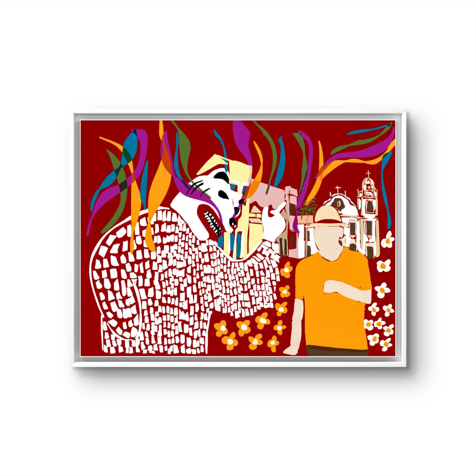 Gravura O Urso de Olinda