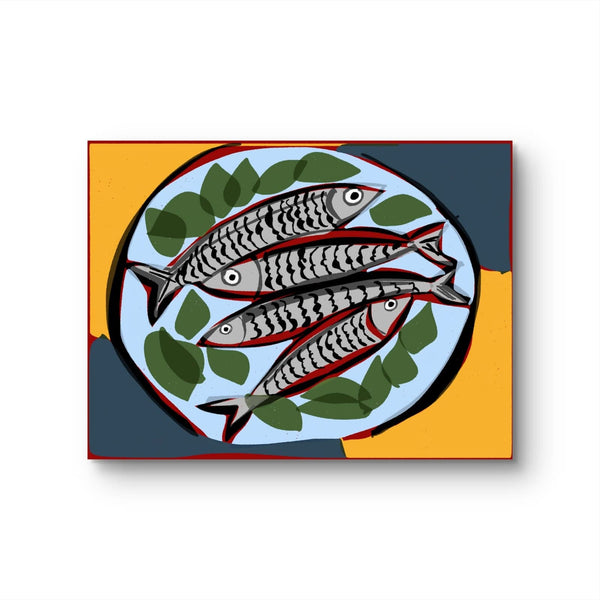 Gravura Peixes de Antônio 1
