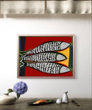 Gravura Peixes de Antônio 4