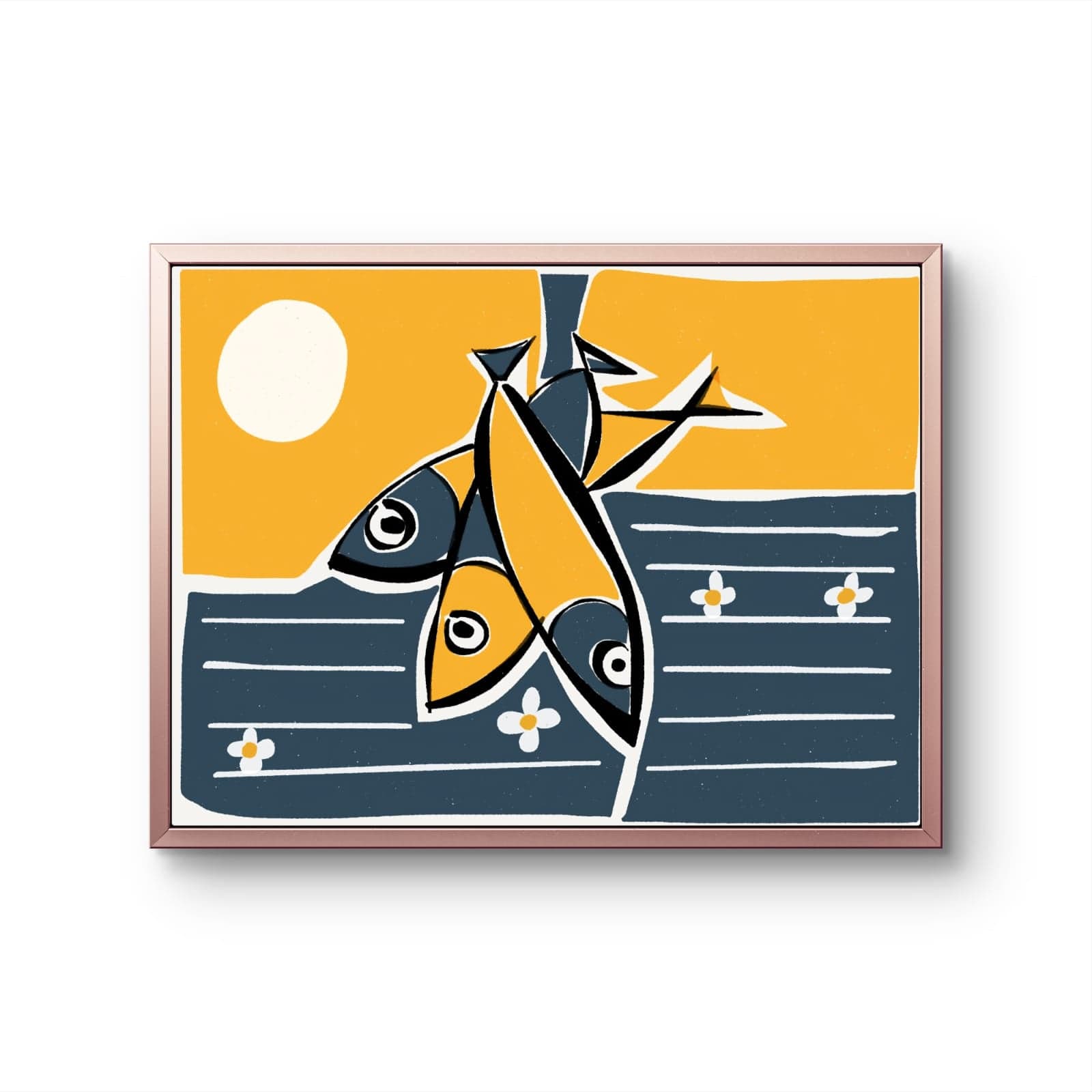 Gravura Peixes de Antônio 6