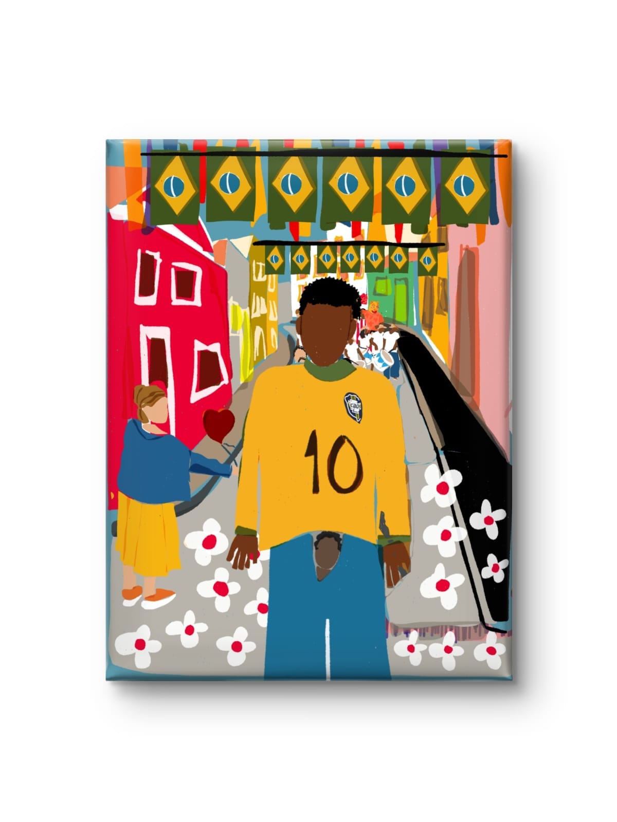 Gravura Pelé dos Quatro Cantos