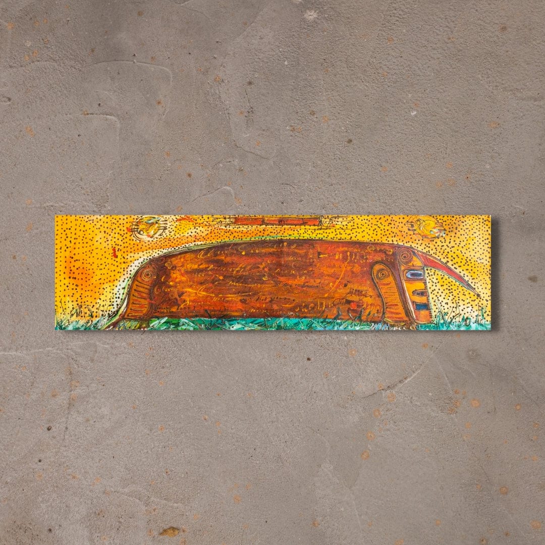 Tela Abstrata HC - 130 X 35 cm