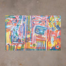 Tela Abstrata HC - 80 X 50 cm