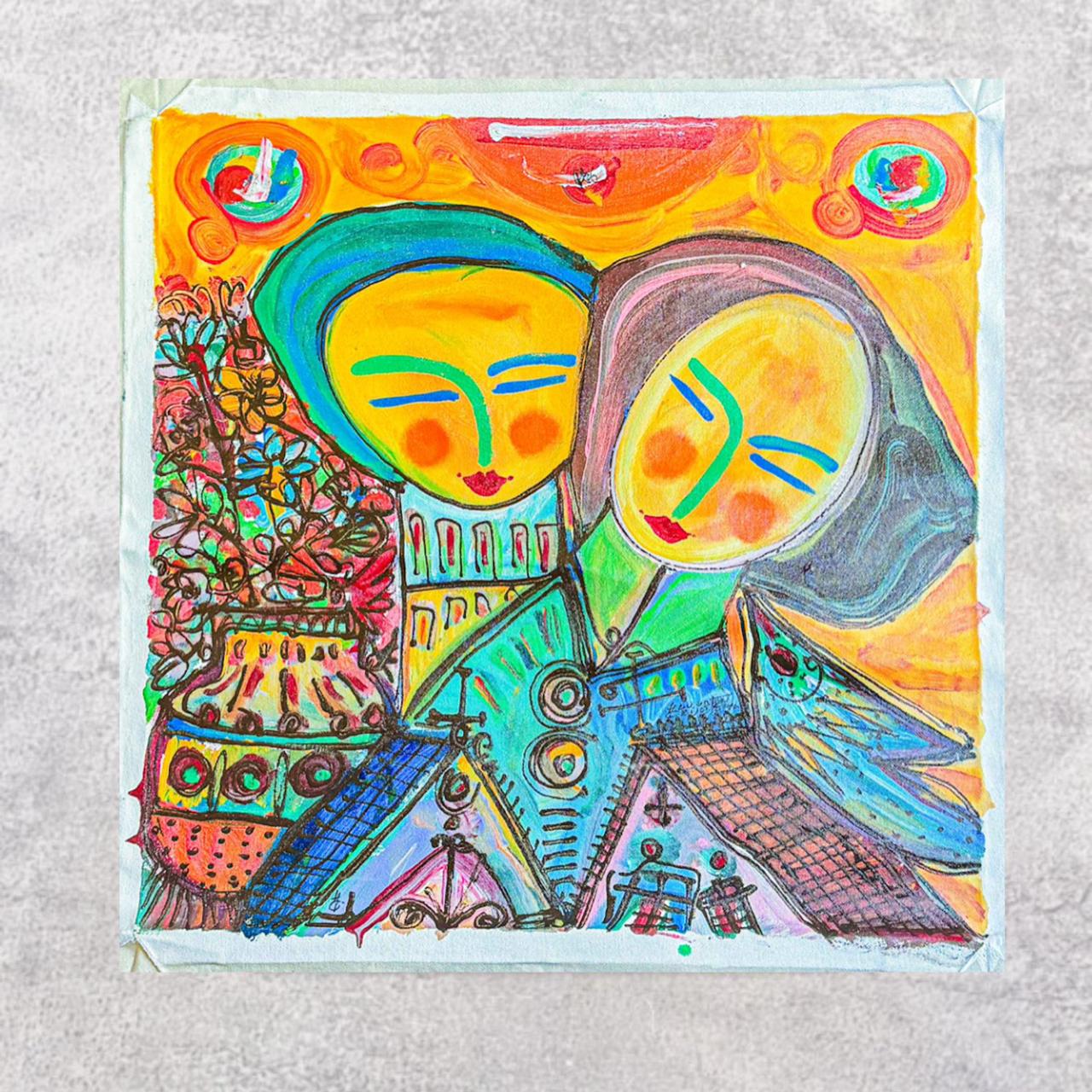 Tela HC 65 X 65 cm Ref 40