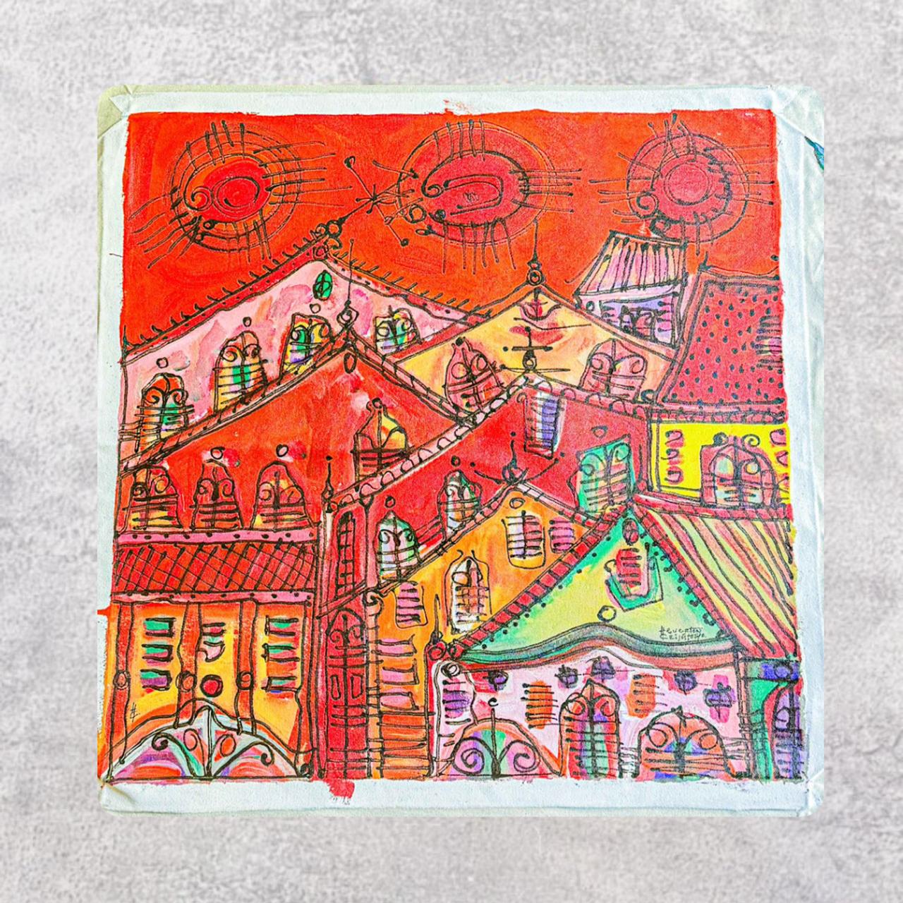 Tela HC 65 X 65 cm Ref 41