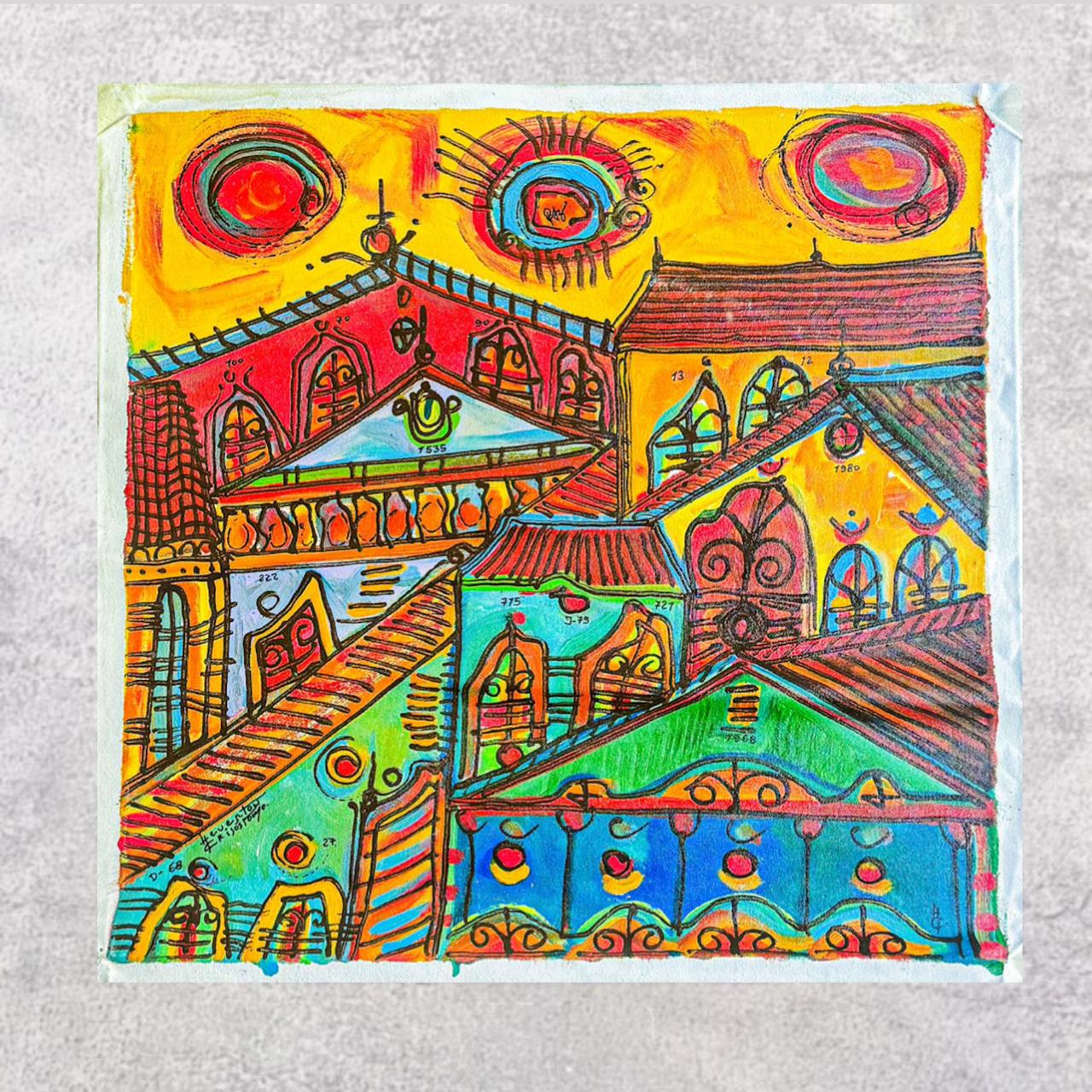 Tela HC 65 X 65 cm Ref 43