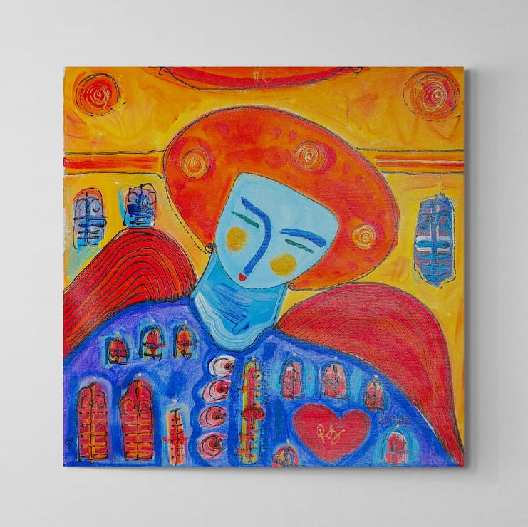 Tela HC 65 X 65 cm Ref 45