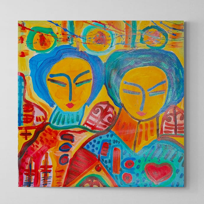 Tela HC 65 X 65 cm Ref 46