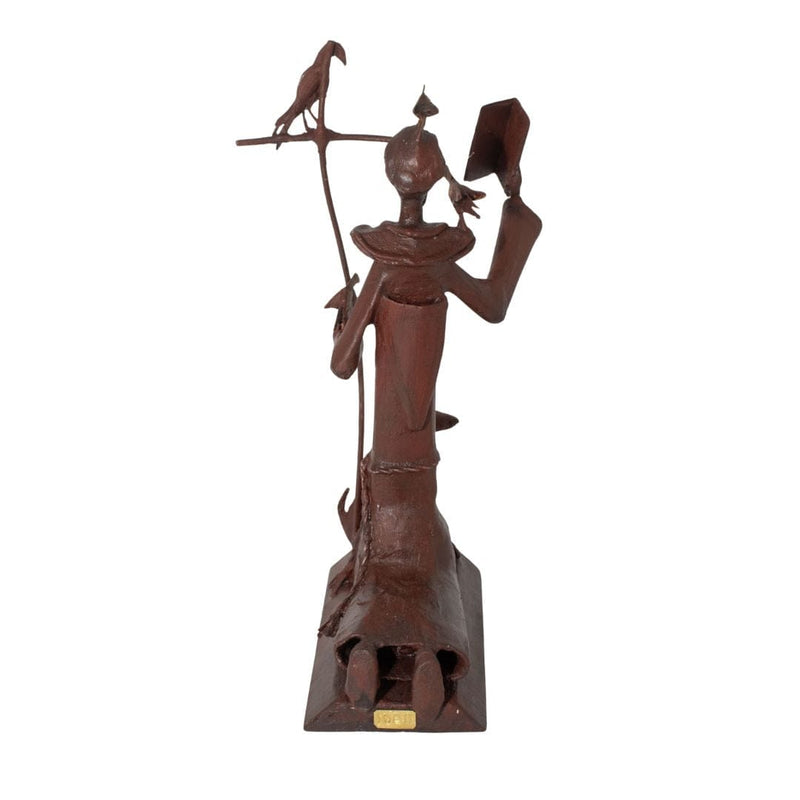 Escultura São Francisco em Metal