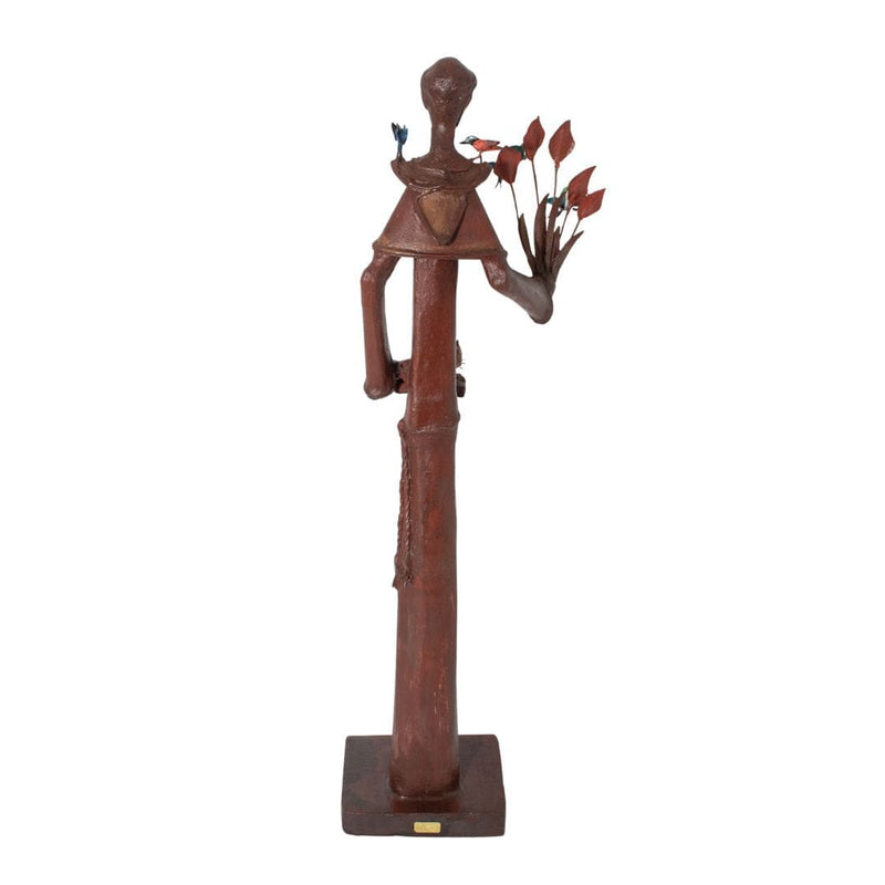 Escultura São Francisco em Metal