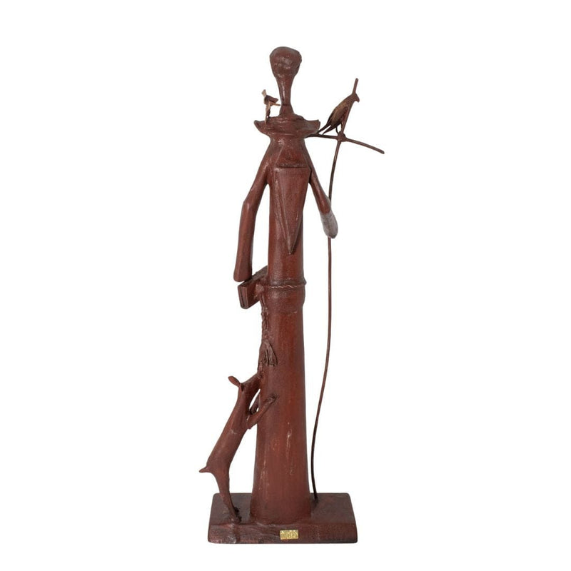 Escultura São Francisco em Metal