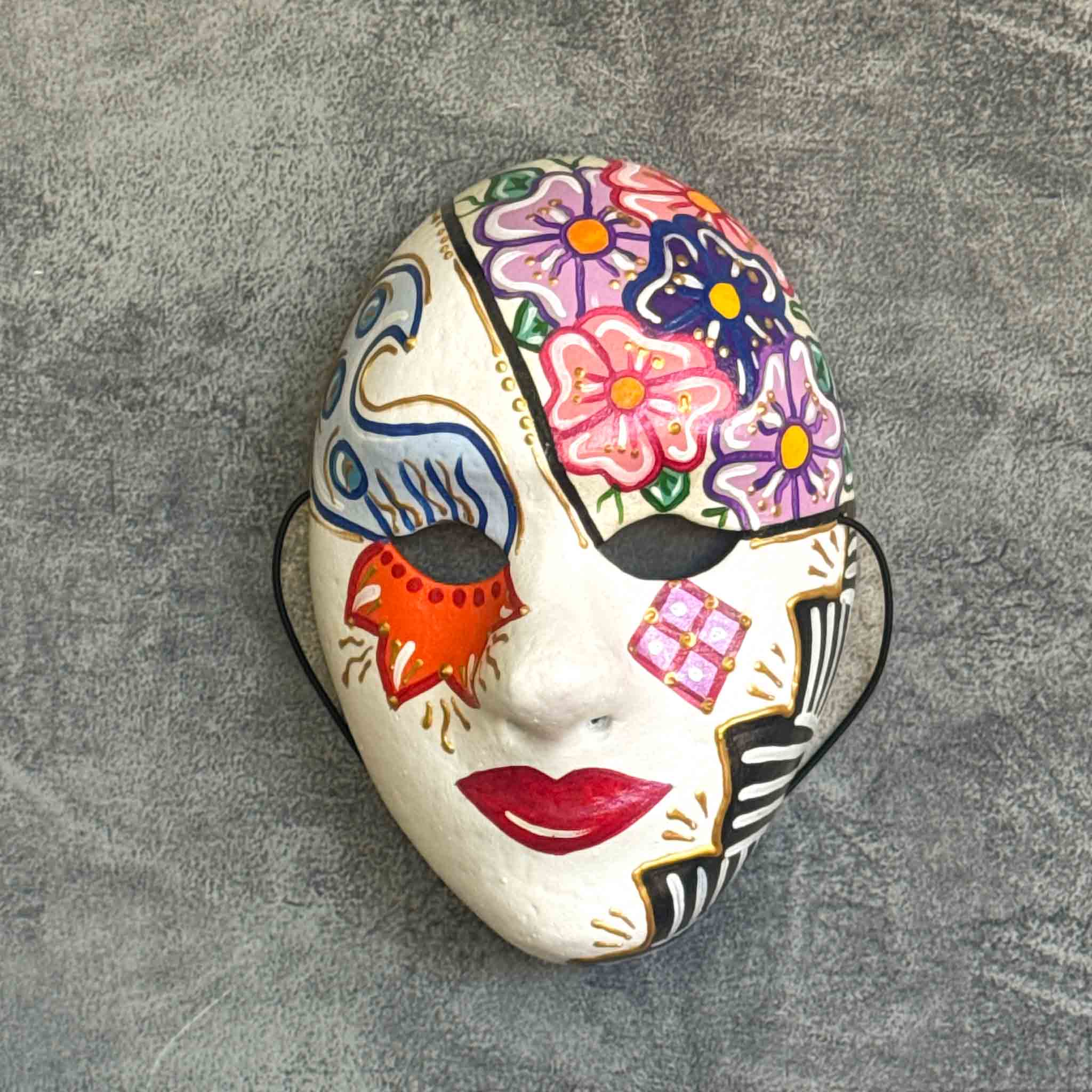 Máscara Papel Machê 11