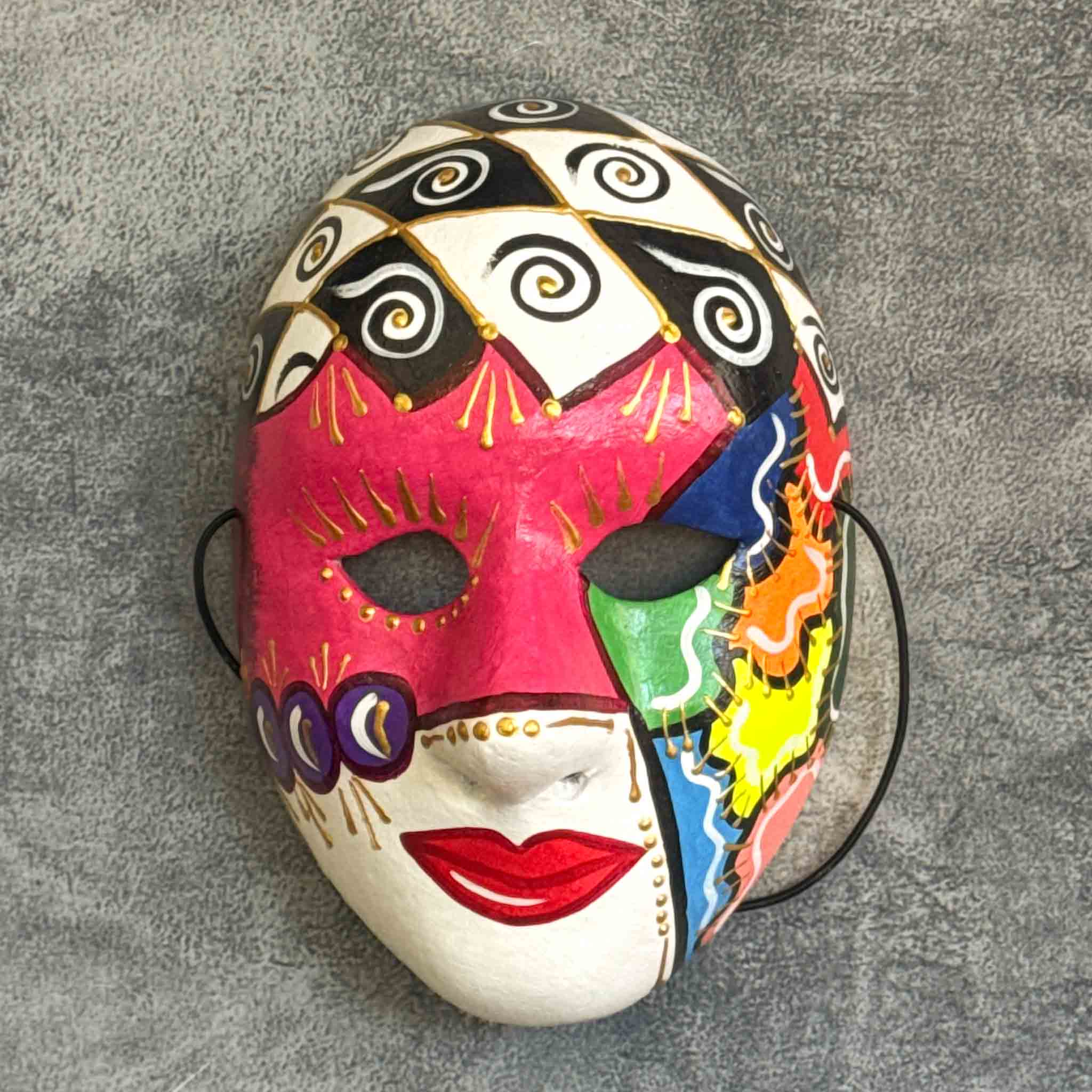 Máscara Papel Machê 16