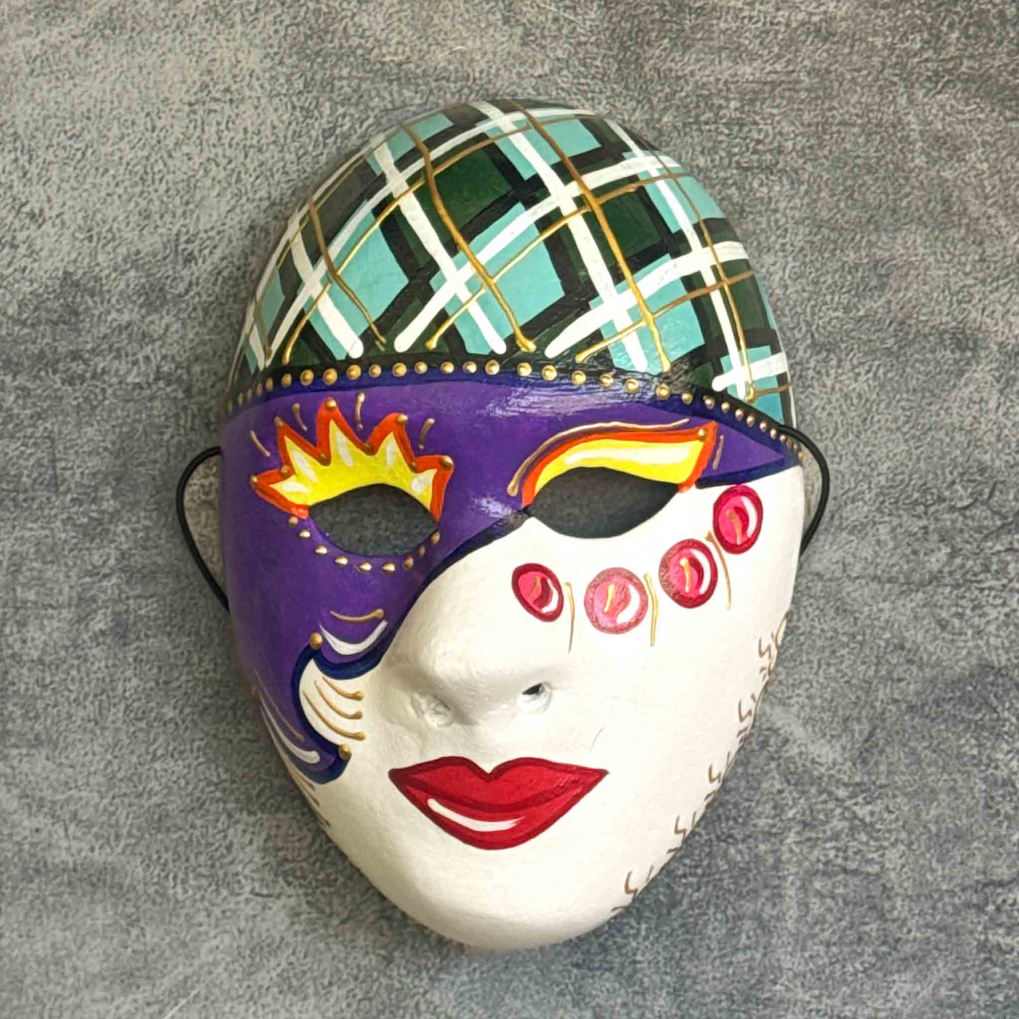 Máscara Papel Machê 17