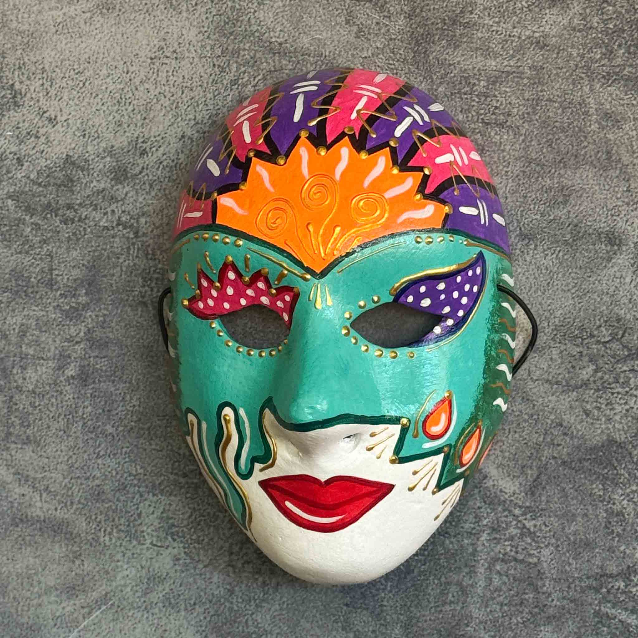 Máscara Papel Machê 27