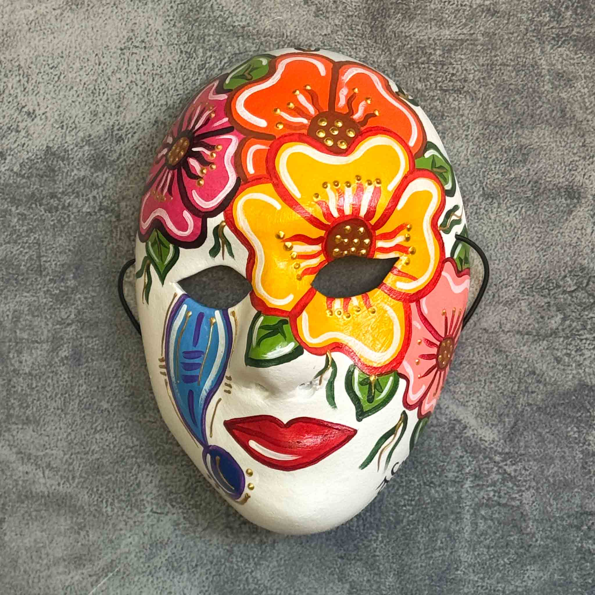 Máscara Papel Machê 35