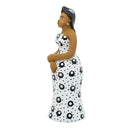 Escultura Dondoca fina charmosa Branca