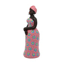 Escultura Dondoca fina tradicional rosa