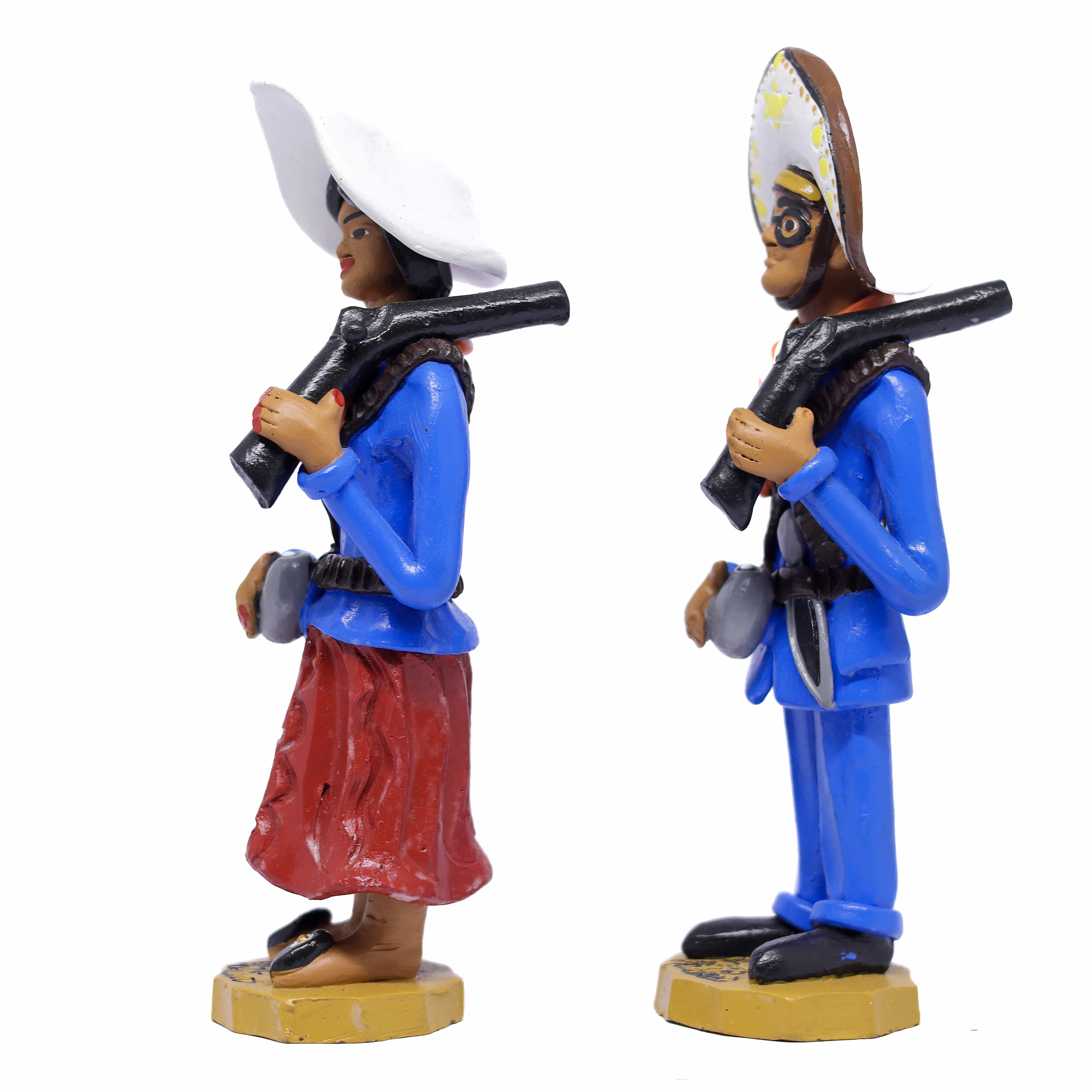 Casal Lampião e Maria Bonita em Cerâmica 03