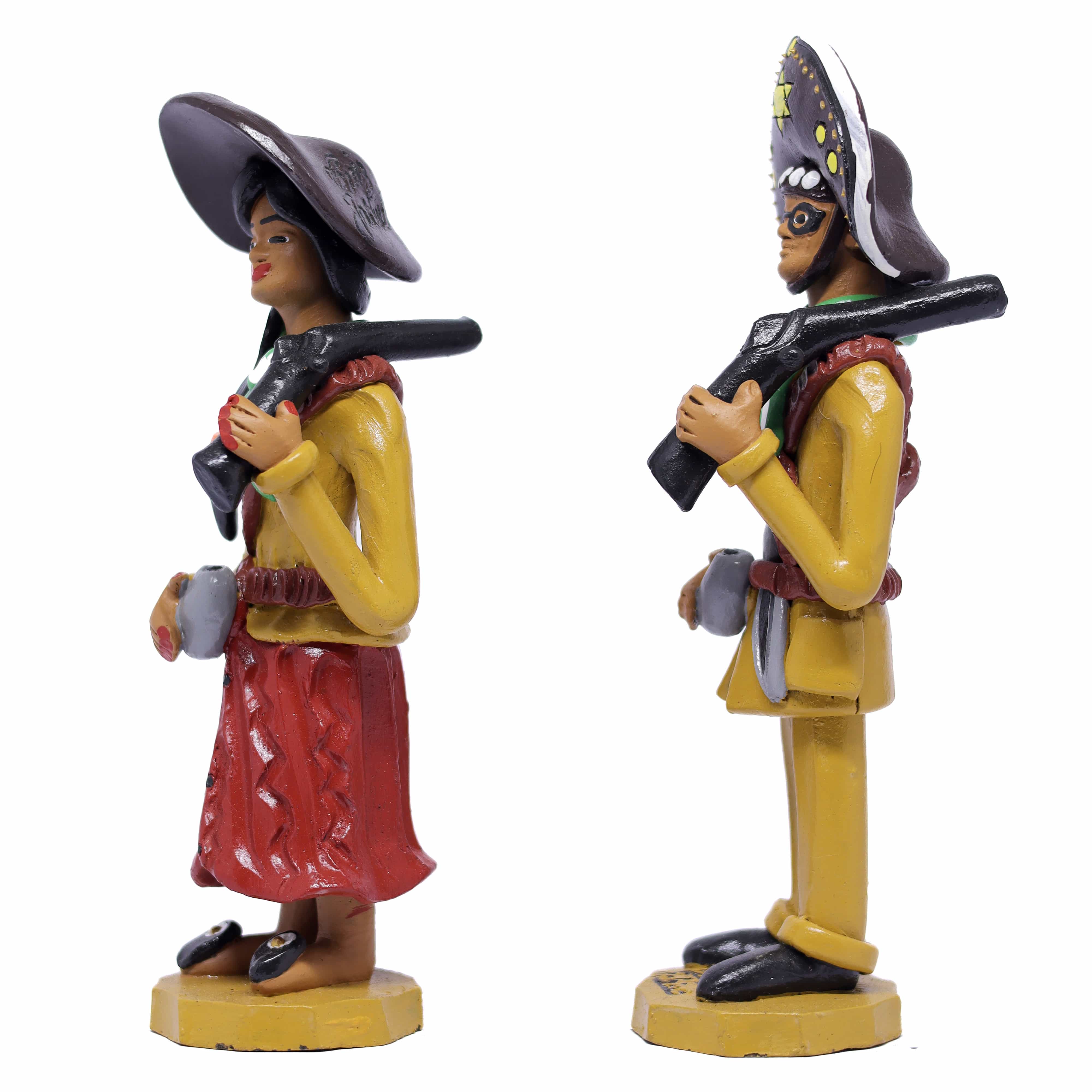 Casal Lampião e Maria Bonita em Cerâmica 06