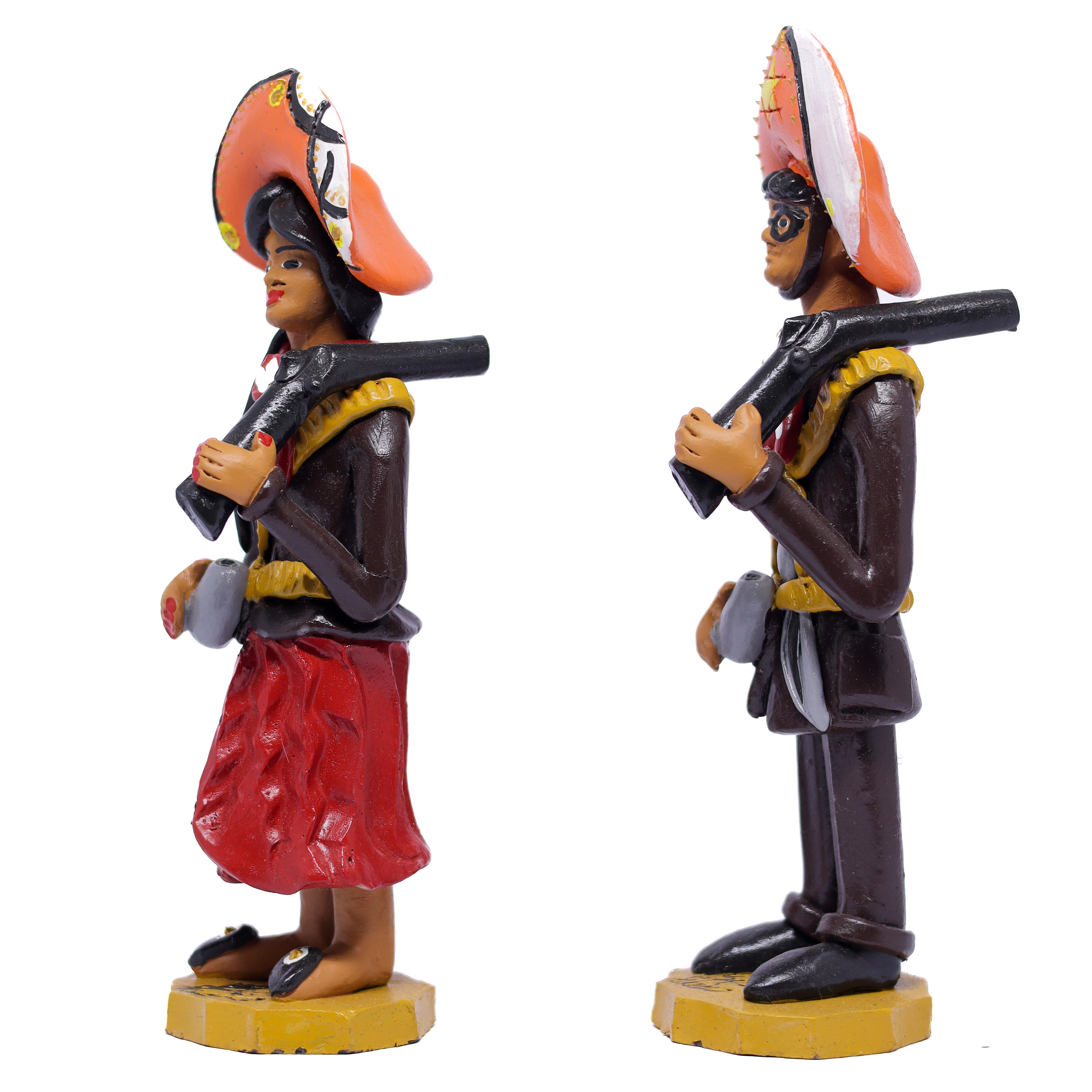 Casal Lampião e Maria Bonita em Cerâmica 07