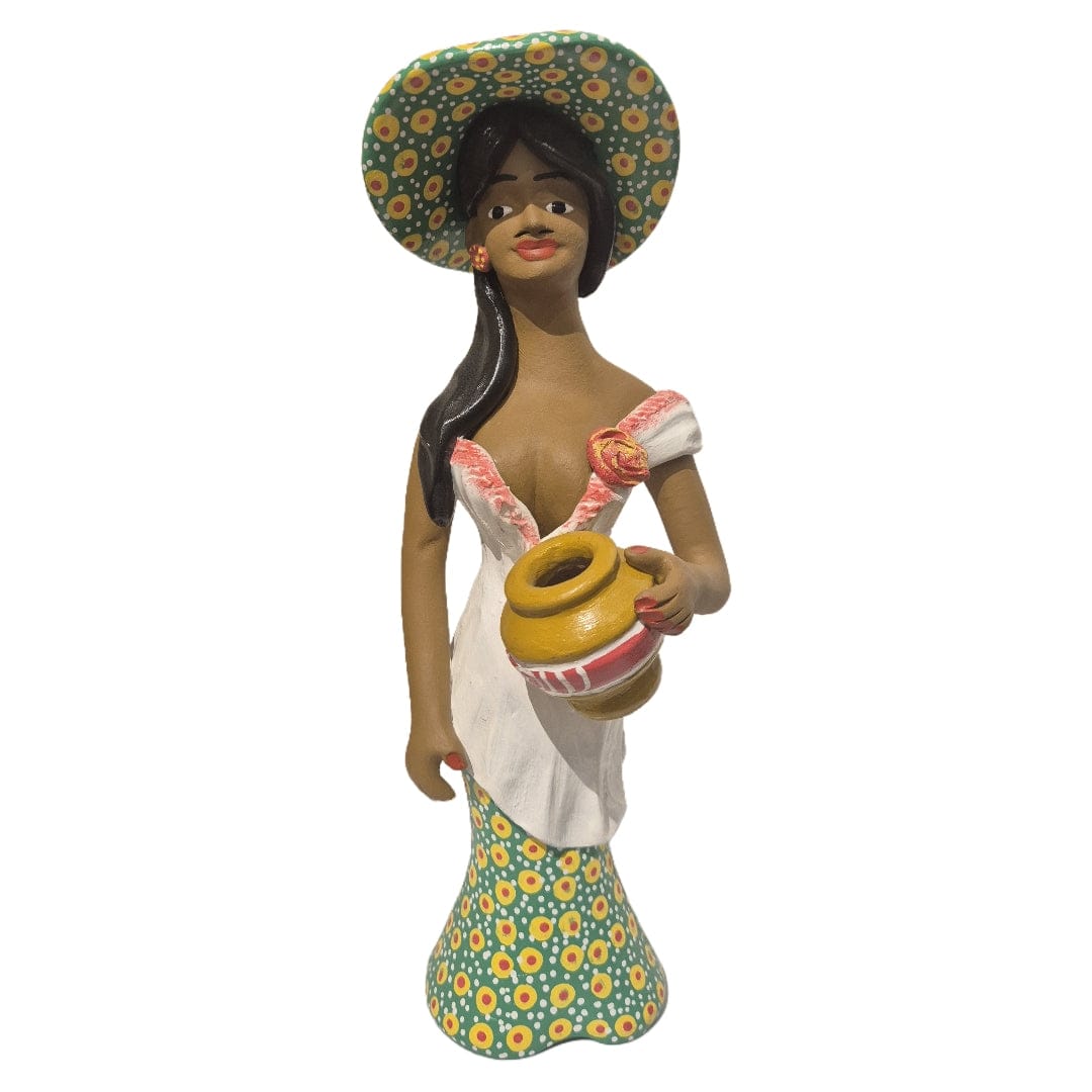 Escultura Cigana em cerâmica 04