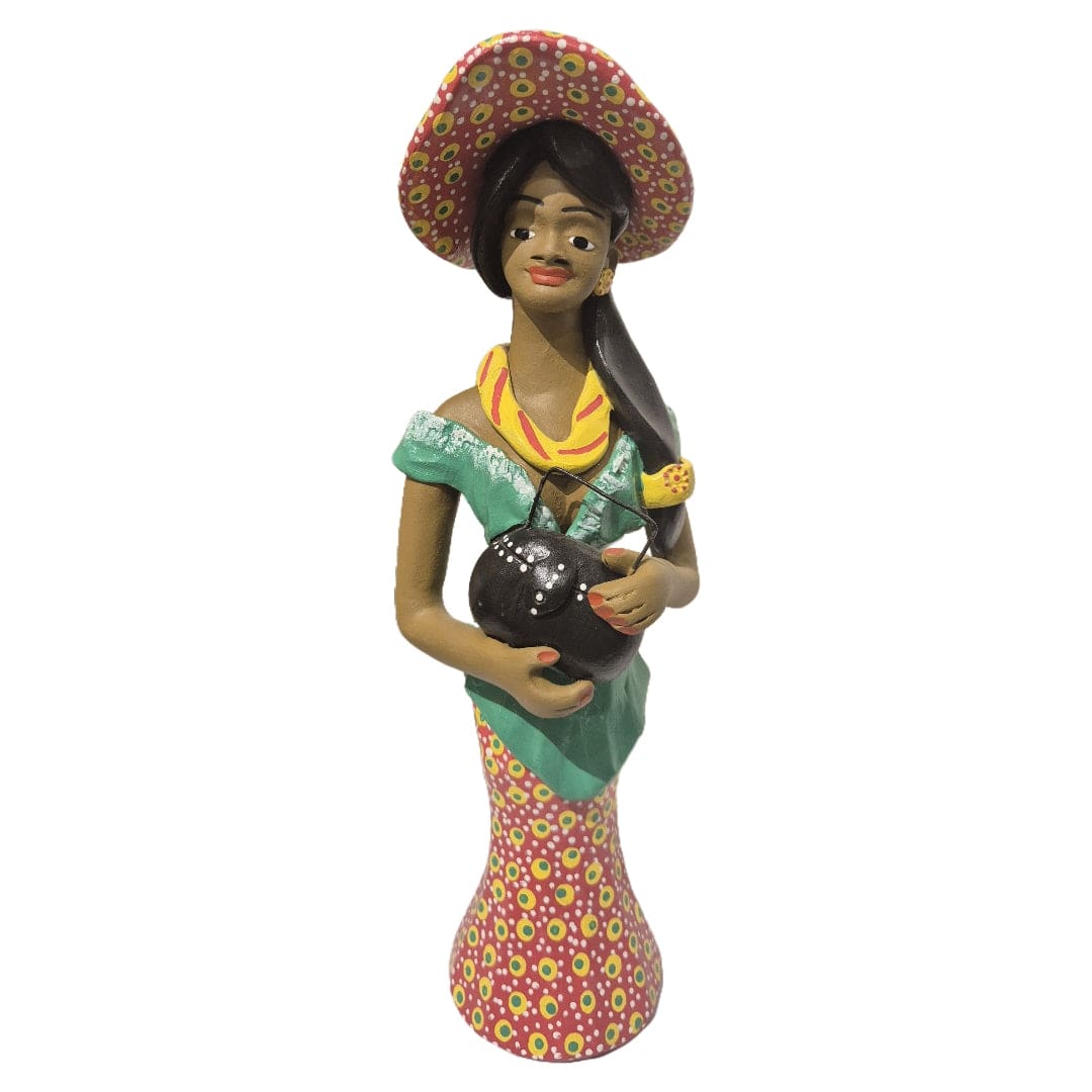 Escultura Cigana em cerâmica 07