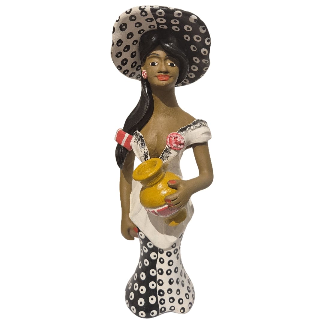 Escultura Cigana em cerâmica 10