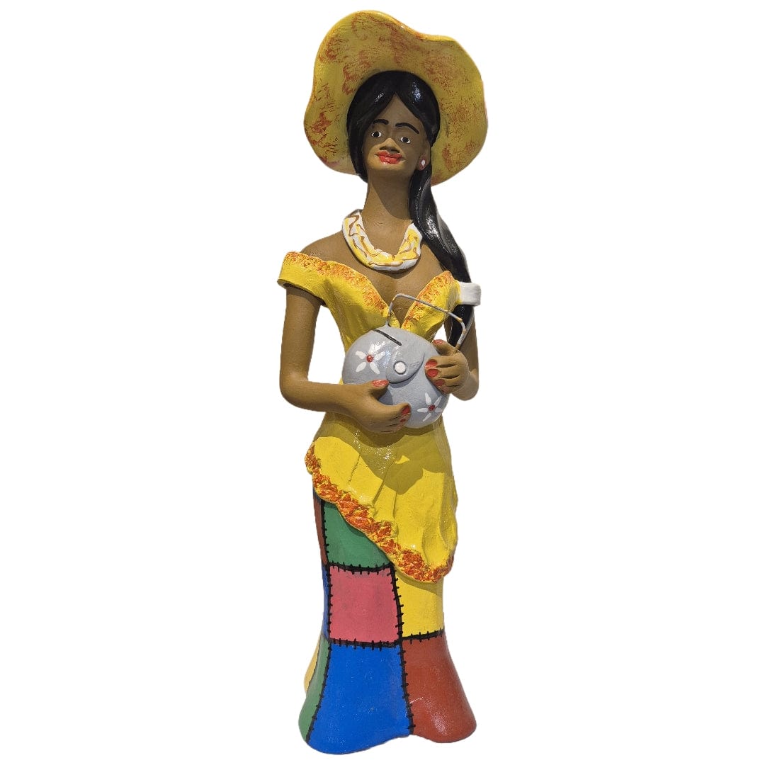 Escultura Cigana em cerâmica G 01