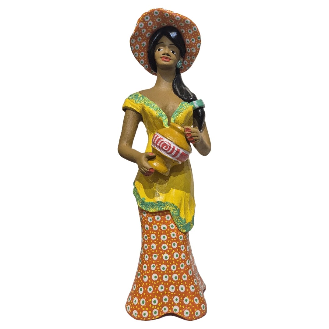 Escultura Cigana em cerâmica G 09