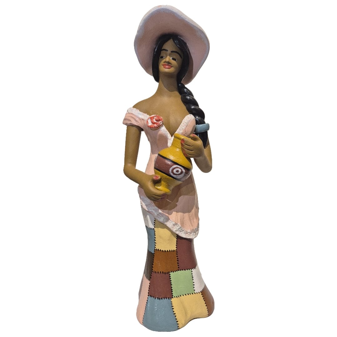Escultura Cigana em cerâmica G 10