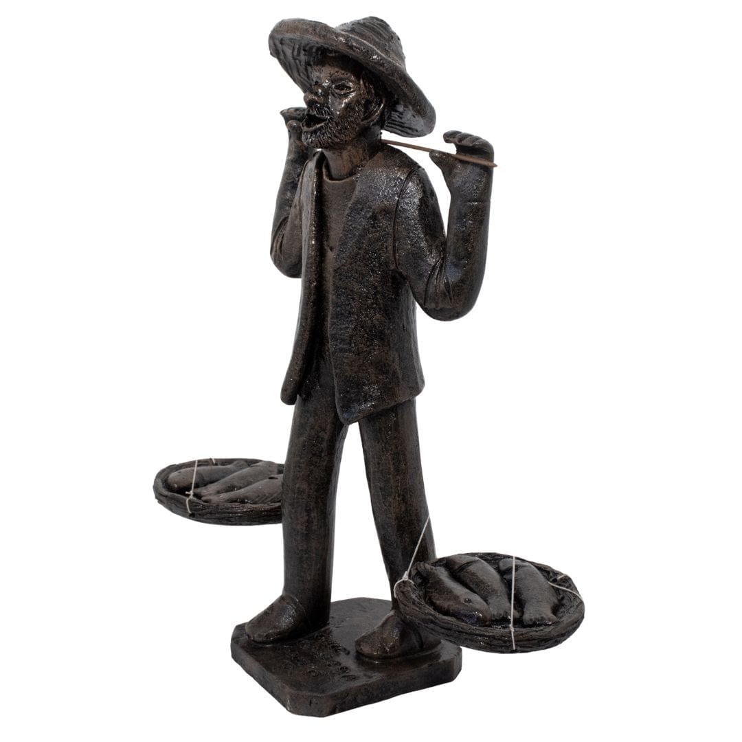 Escultura Balaieiro em Barro