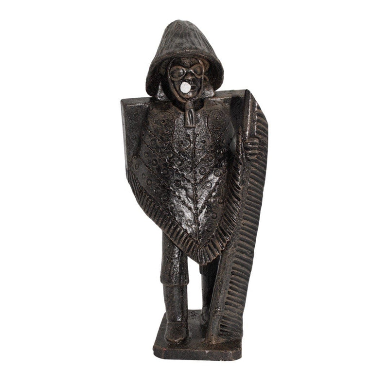 Escultura Caboclo de Lança em Barro
