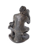 Escultura Entre Corte e Fumaça em Barro