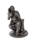 Escultura Entre Corte e Fumaça em Barro