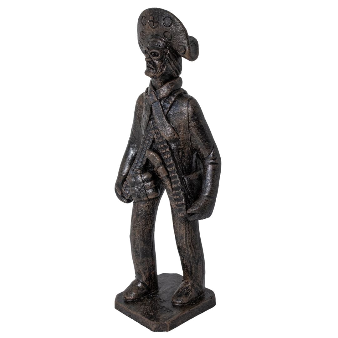 Escultura Lampião em Barro